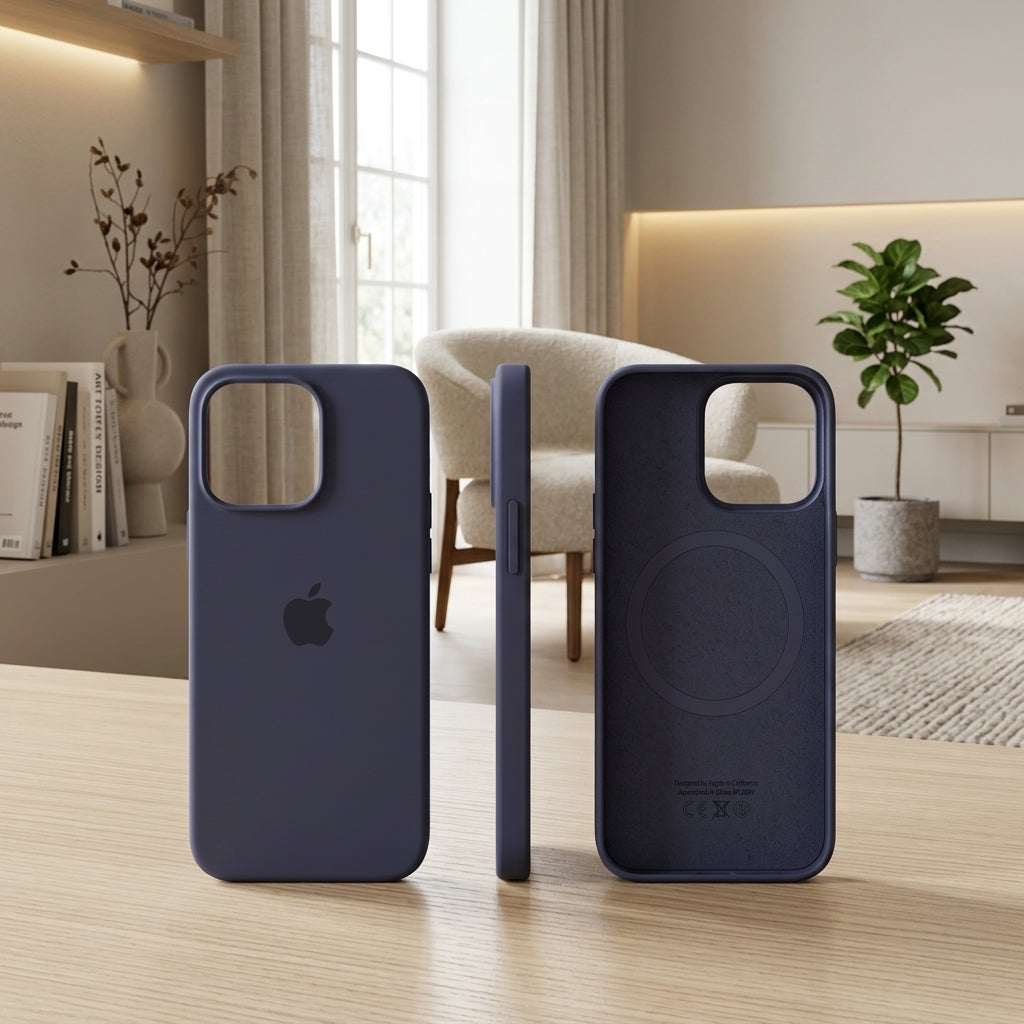 Cover in Silicone per iPhone Compatibile MagSafe Sottile Protettiva | Caravella