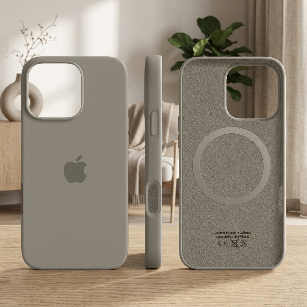 Cover in Silicone per iPhone Compatibile MagSafe Sottile Protettiva | Caravella