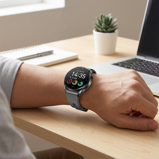 Smartwatch Salute Con Glicemia Pressione One Click E Monitoraggio ECG EKG HRV | Ceravento