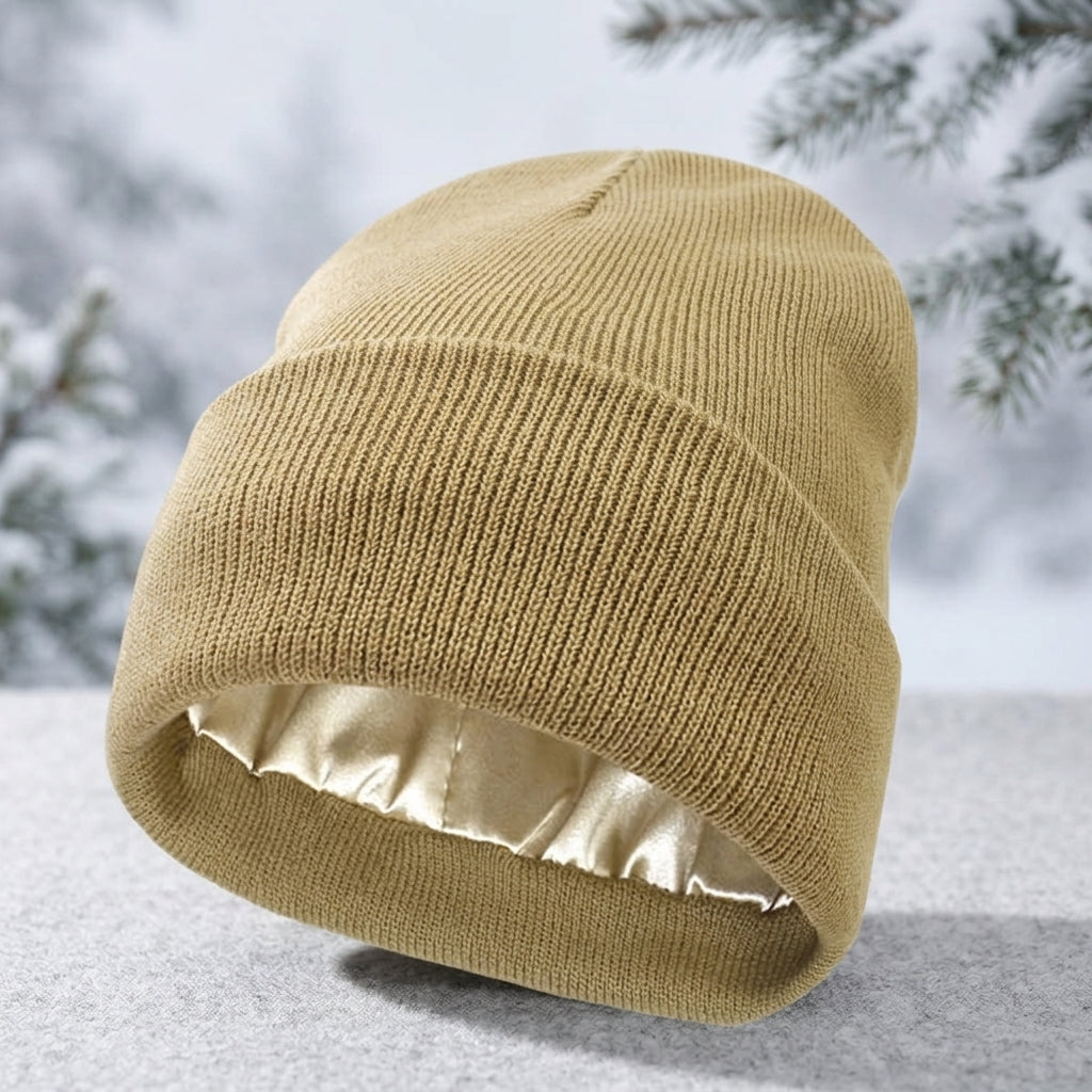Cappello Caldo Invernale con Fodera in Seta per Capelli e Comfort | Delavento