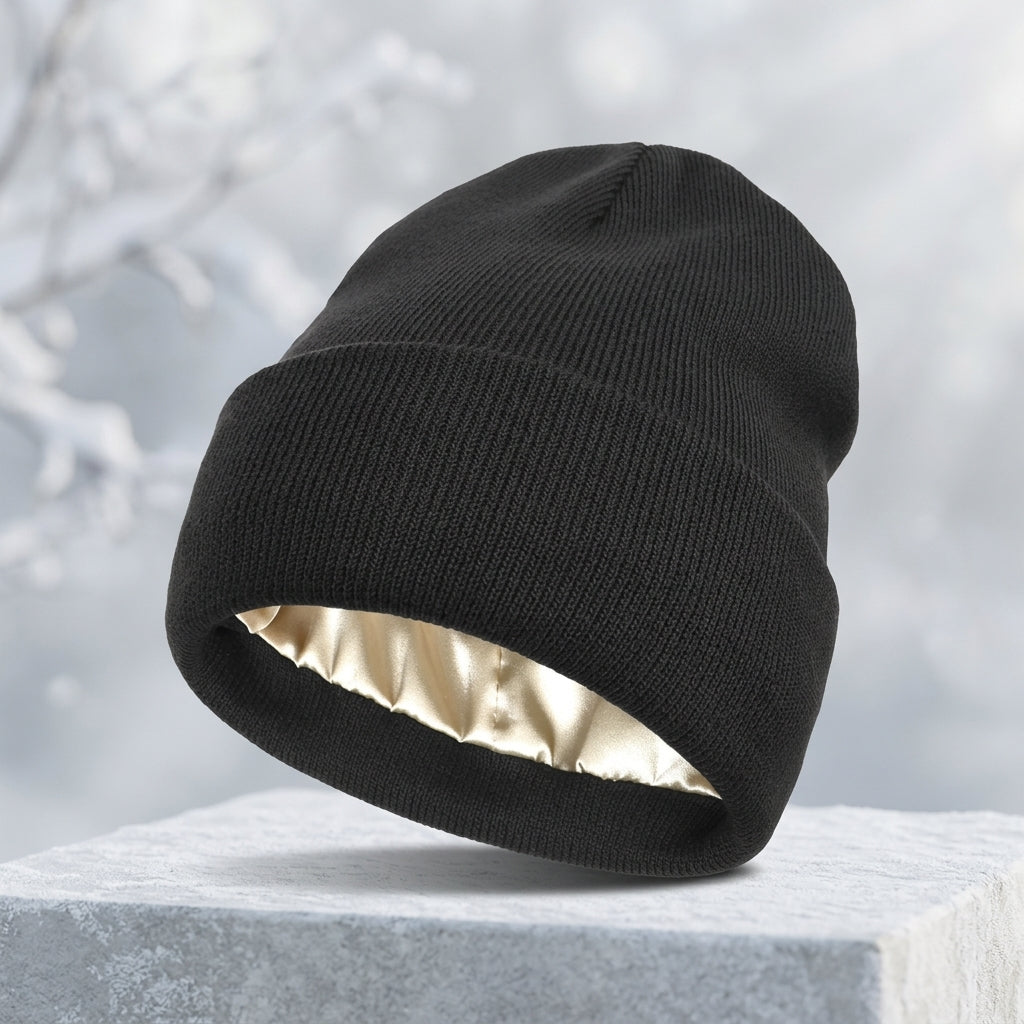 Cappello Caldo Invernale con Fodera in Seta per Capelli e Comfort | Delavento