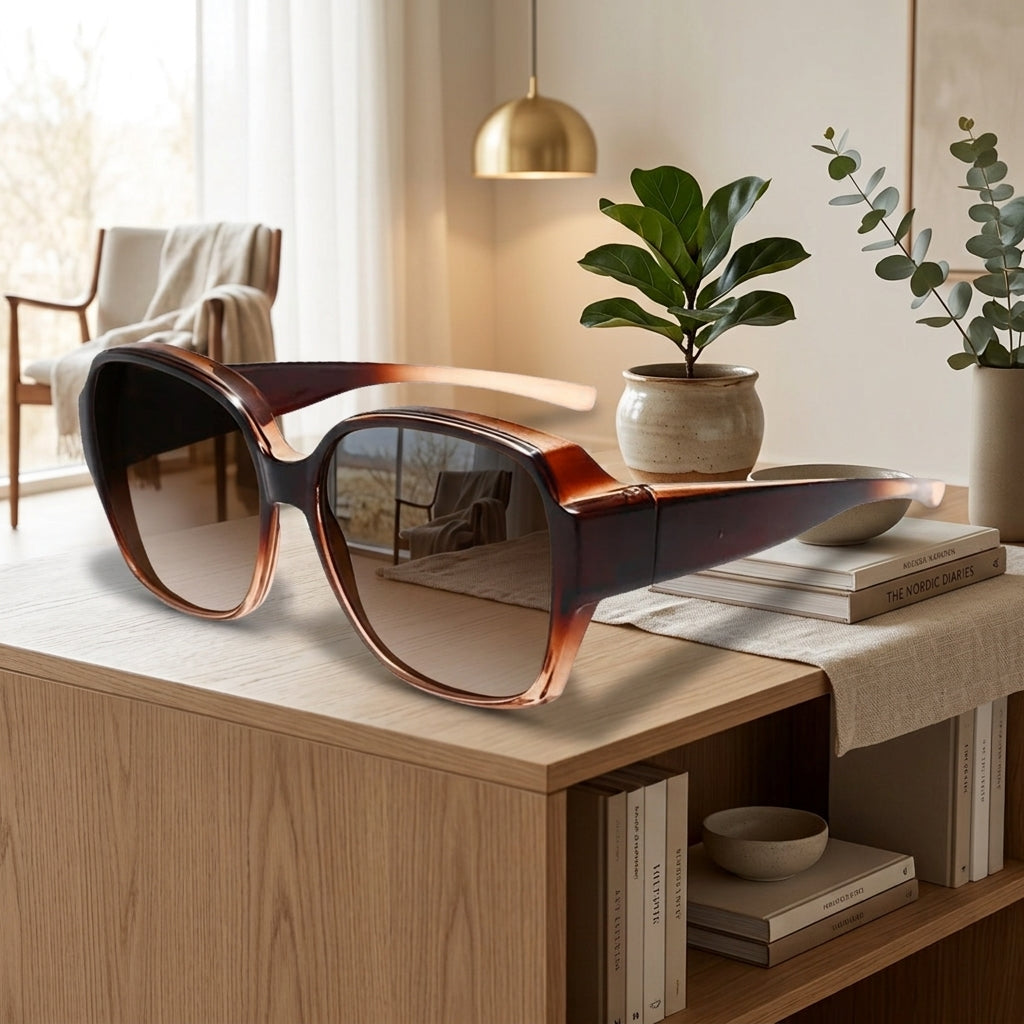 Occhiali da Sole Clip-On UV400 con Protezione Solare per Occhiali | Drewdom
