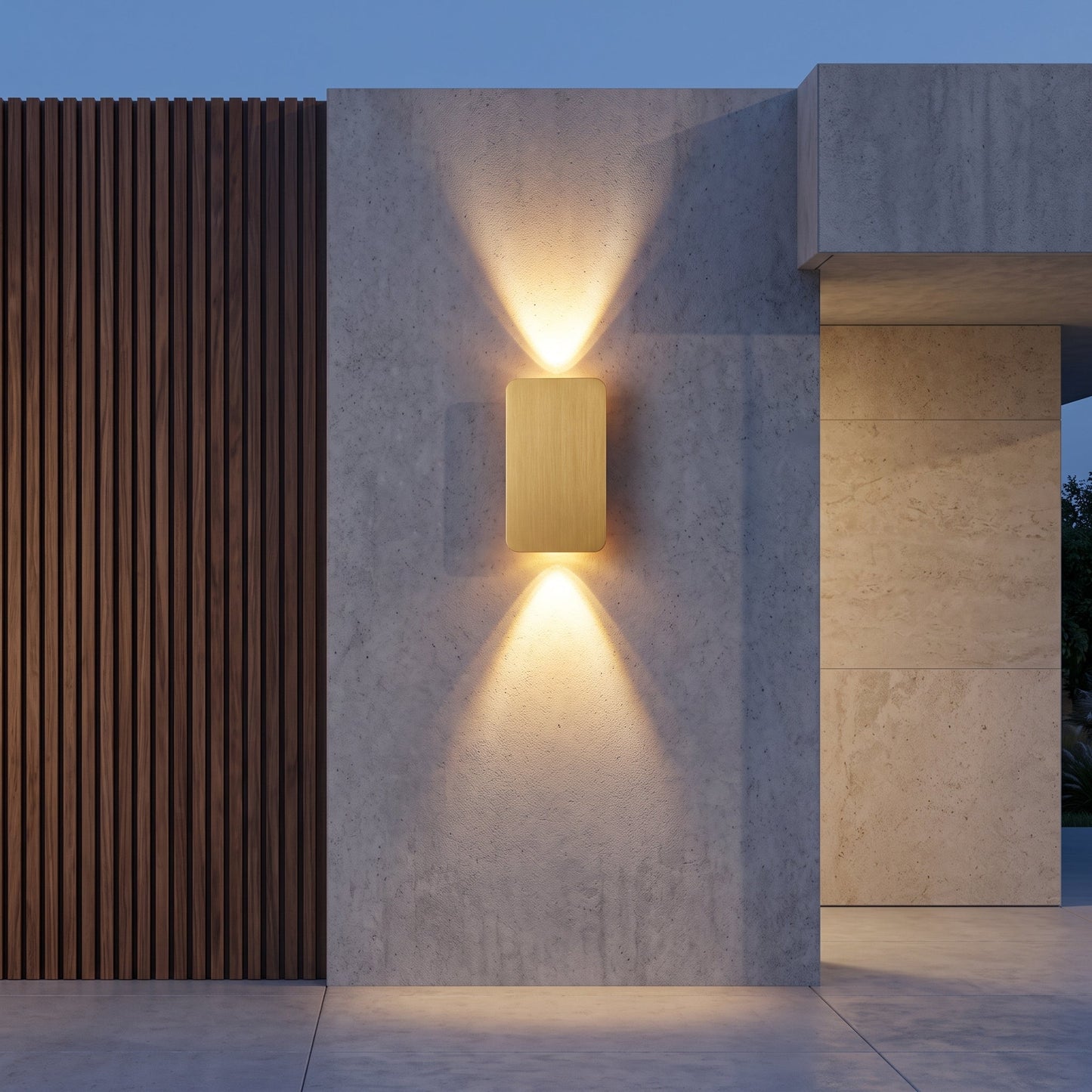 Lampada da Parete LED Rettangolare Moderna per Interni Eleganti | Kerviont