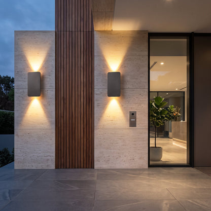 Lampada da Parete LED Rettangolare Moderna per Interni Eleganti | Kerviont