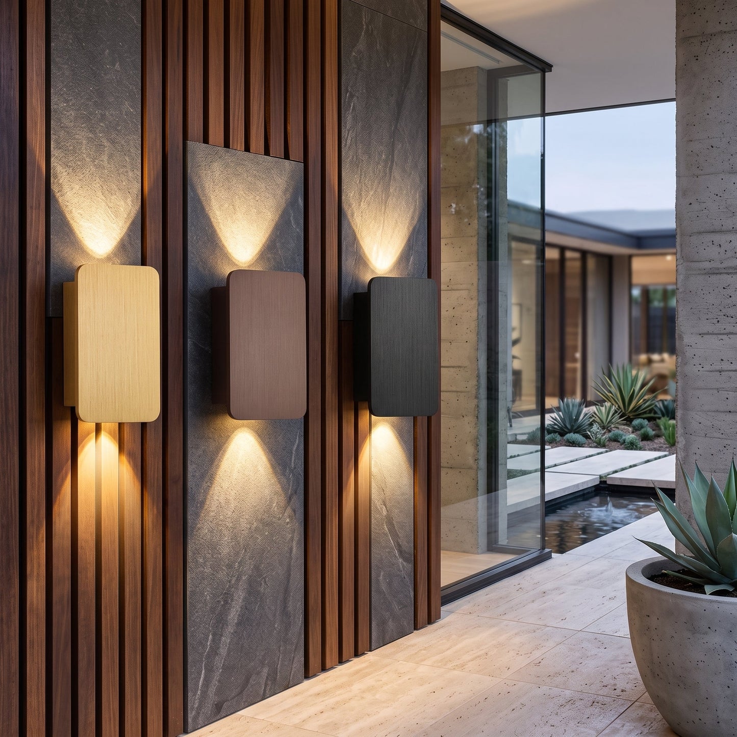 Lampada da Parete LED Rettangolare Moderna per Interni Eleganti | Kerviont