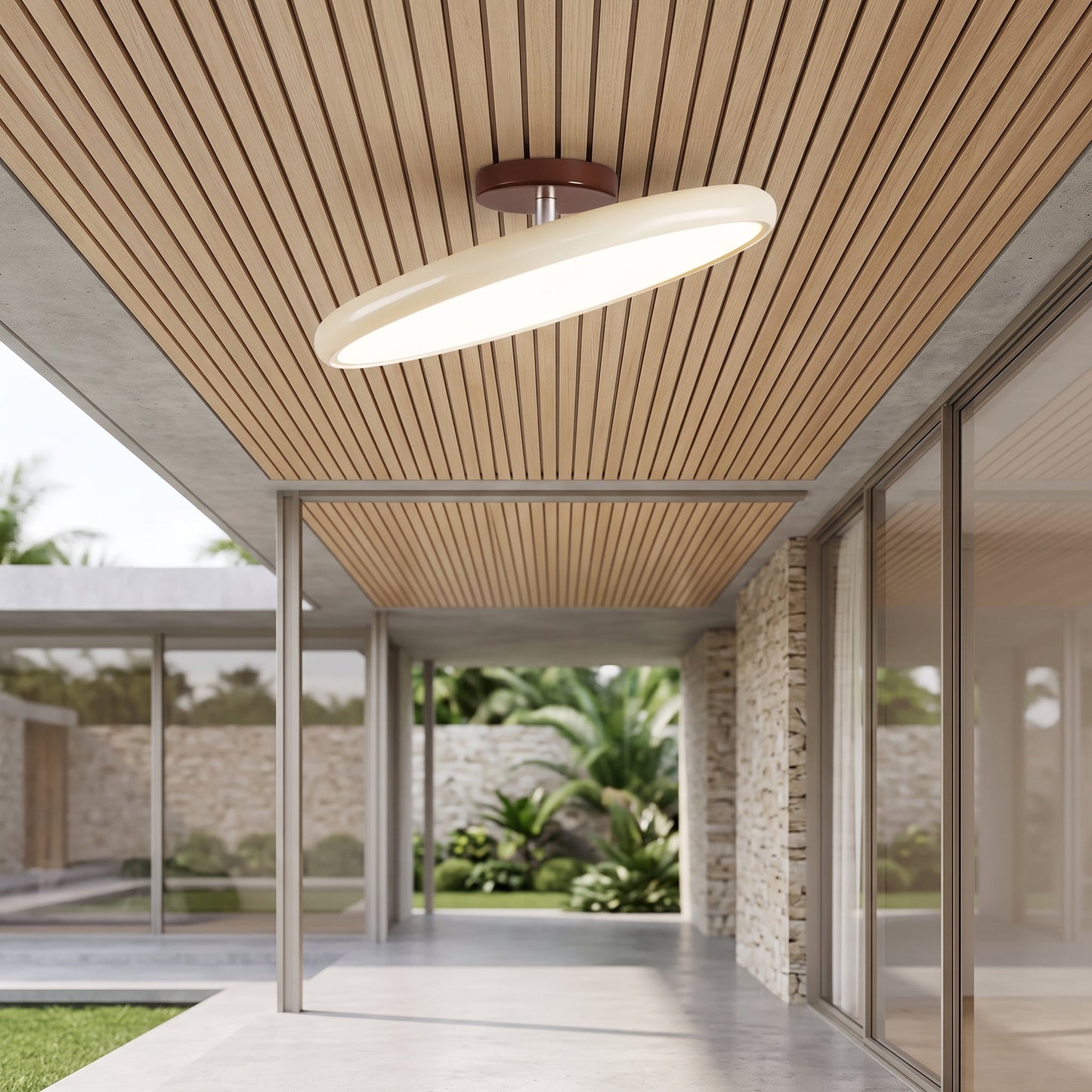 Plafoniera LED Moderna Regolabile per Interni Contemporanei | Dravionex