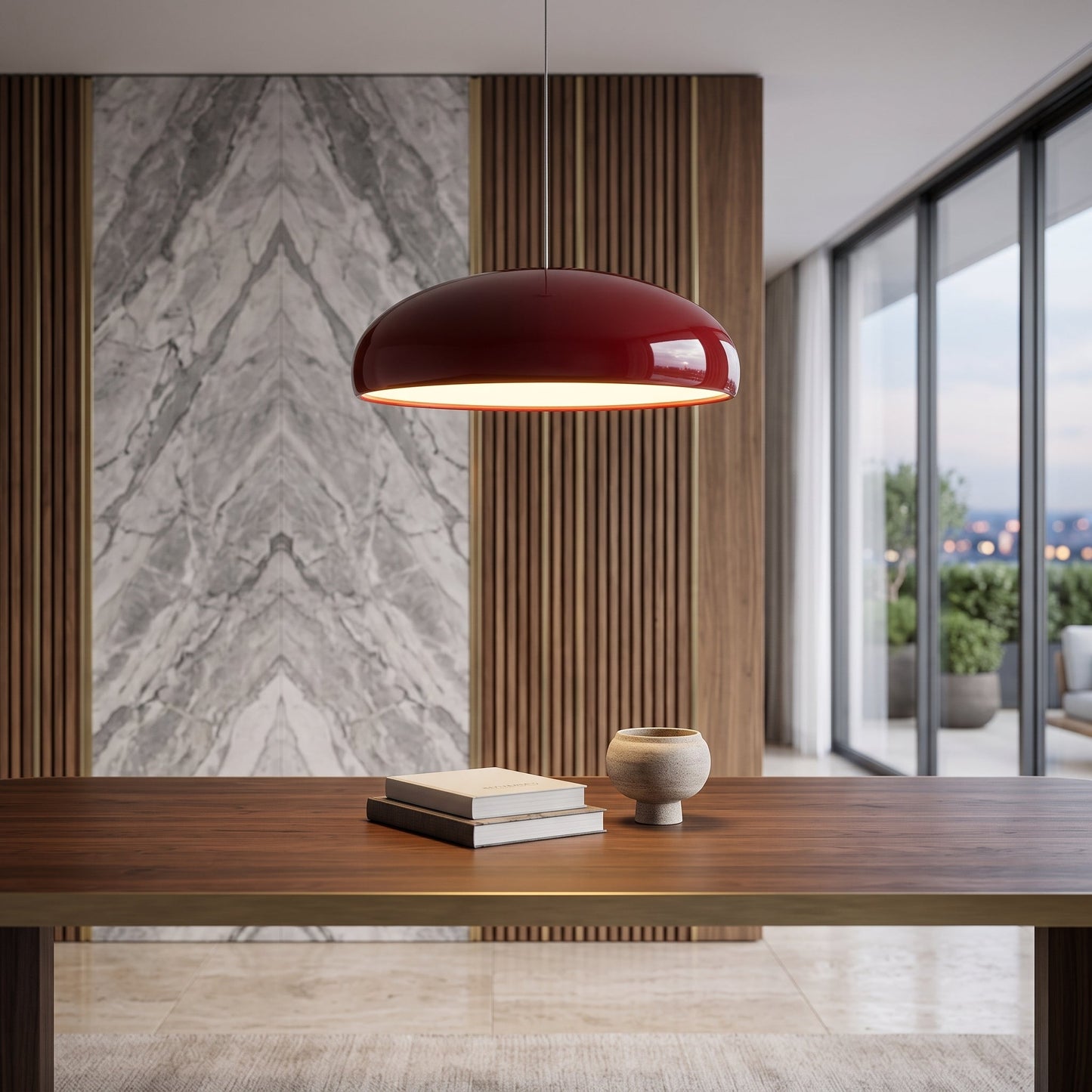 Lampada a Sospensione Moderna Nordica Rotonda | CasaNord