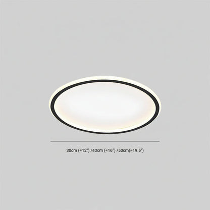 Plafoniera Moderna Minimalista Rotonda | LuminaCasa