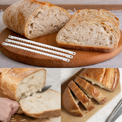 Set di Lame di Ricambio per Coltello da Pane 16 Pezzi | Vorexil