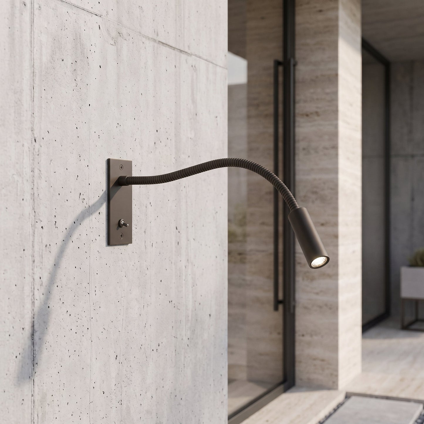 Lampada da Parete LED Flessibile da Lettura | Lucente