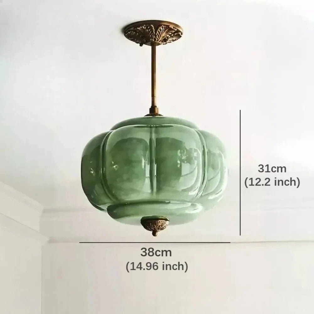 Lampada a Sospensione in Vetro Opalino | Vetria