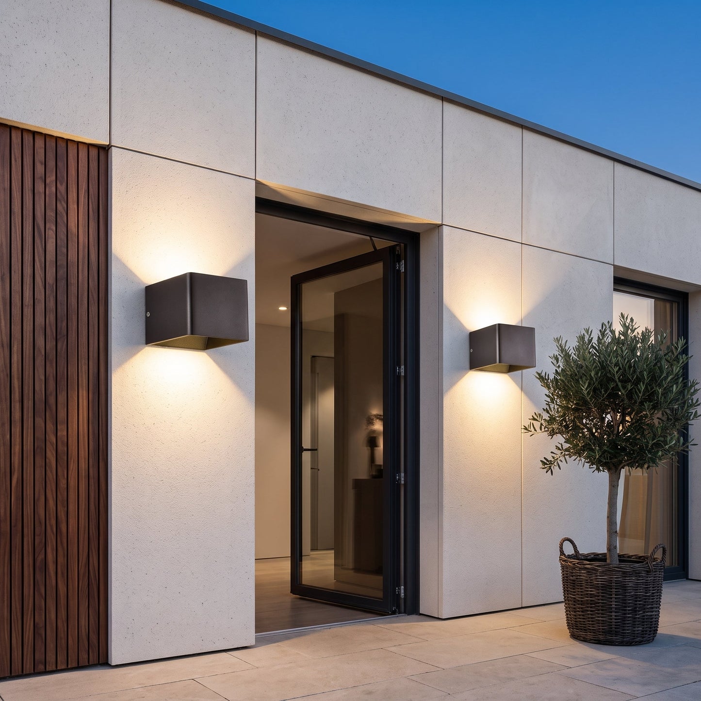 Lampada da Parete Moderna Impermeabile per Esterni | Lumera