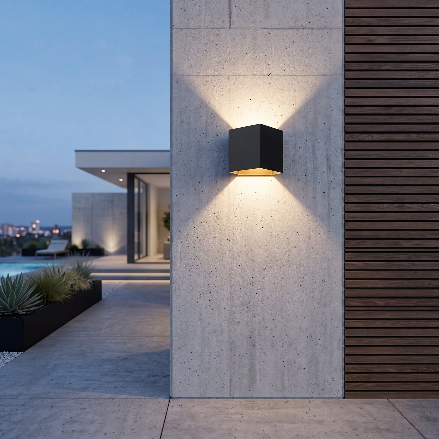 Lampada da Parete Moderna Impermeabile per Esterni | Lumera