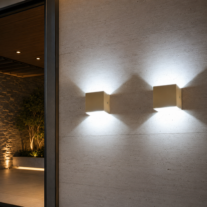 Lampada da Parete Moderna Impermeabile per Esterni | Lumera