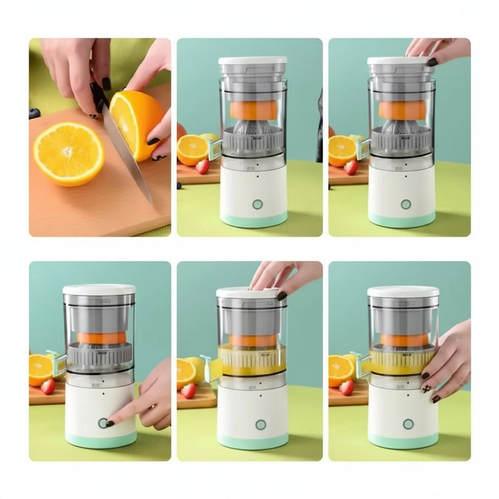 Spremiagrumi Elettrico Portatile USB per Frutta Fresca | Xyrelon