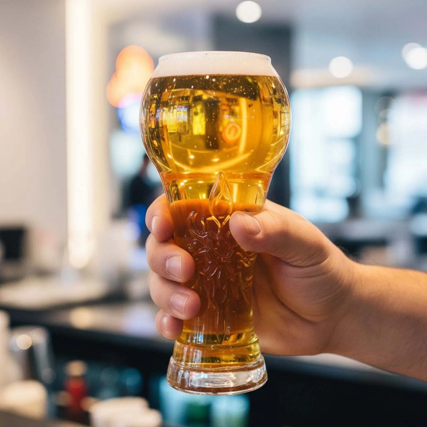 Boccale Birra a Forma di Coppa da Calcio 450 600 ml | Tiforico