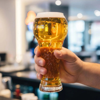 Boccale Birra a Forma di Coppa da Calcio 450 600 ml | Tiforico