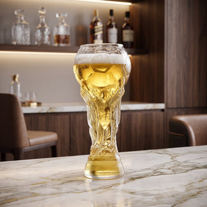 Boccale Birra a Forma di Coppa da Calcio 450 600 ml | Tiforico