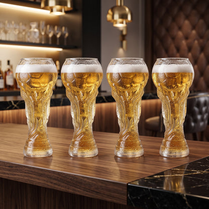 Boccale Birra a Forma di Coppa da Calcio 450 600 ml | Tiforico