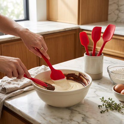 Set di Spatole in Silicone per Cucina e Pasticceria Multifunzione | Cucinella