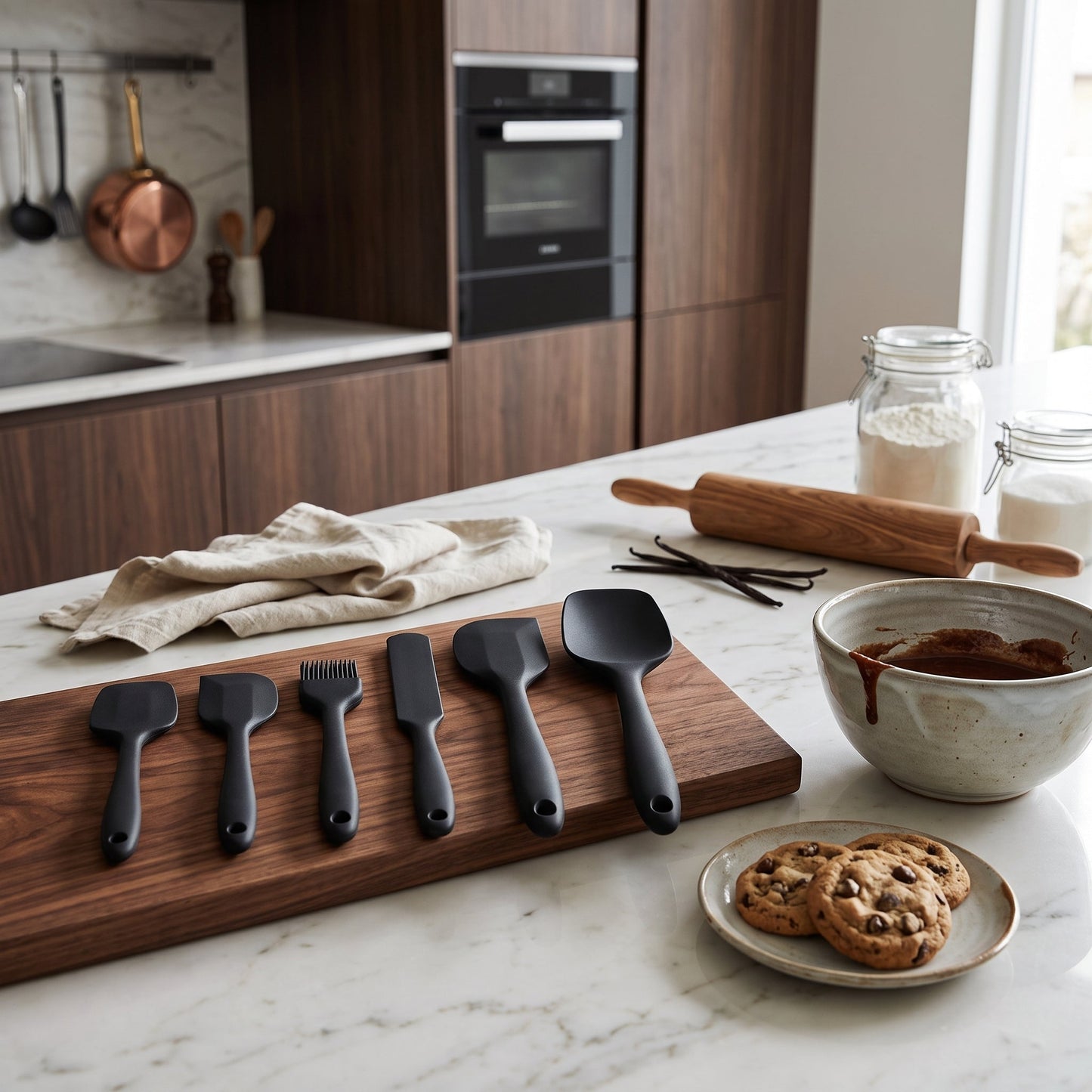 Set di Spatole in Silicone per Cucina e Pasticceria Multifunzione | Cucinella