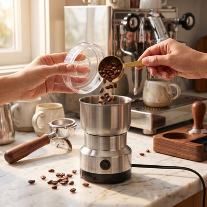 Macinacaffè Elettrico per Caffè e Spezie | Macinoro