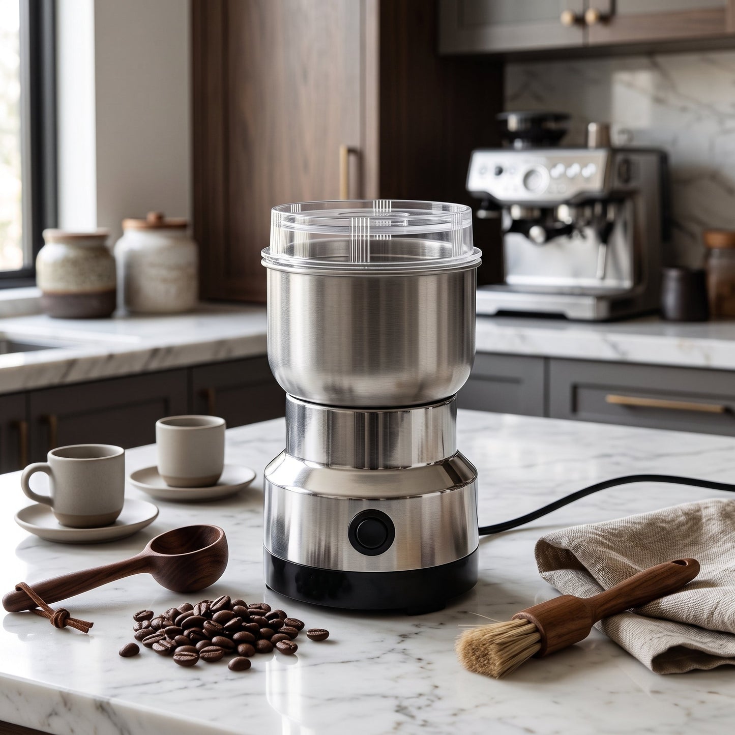 Macinacaffè Elettrico per Caffè e Spezie | Macinoro