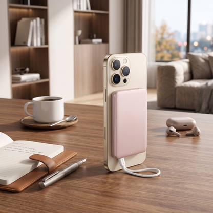 Powerbank Magnetico Wireless 10000 mAh con Ricarica Rapida Portatile | Voltessa