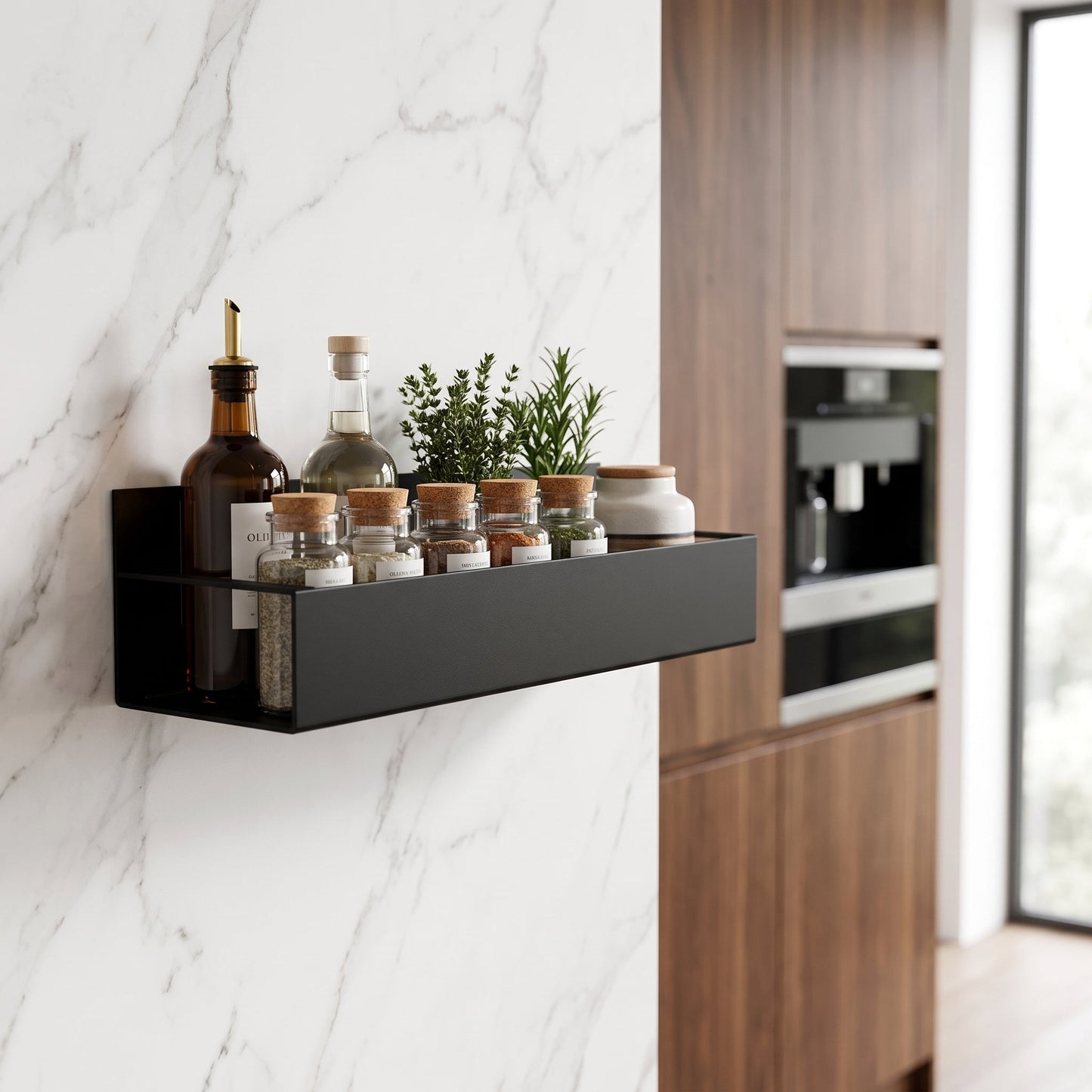 Mensola Magnetica da Frigorifero Organizer Cucina Multifunzione Salvaspazio | Cucimanta