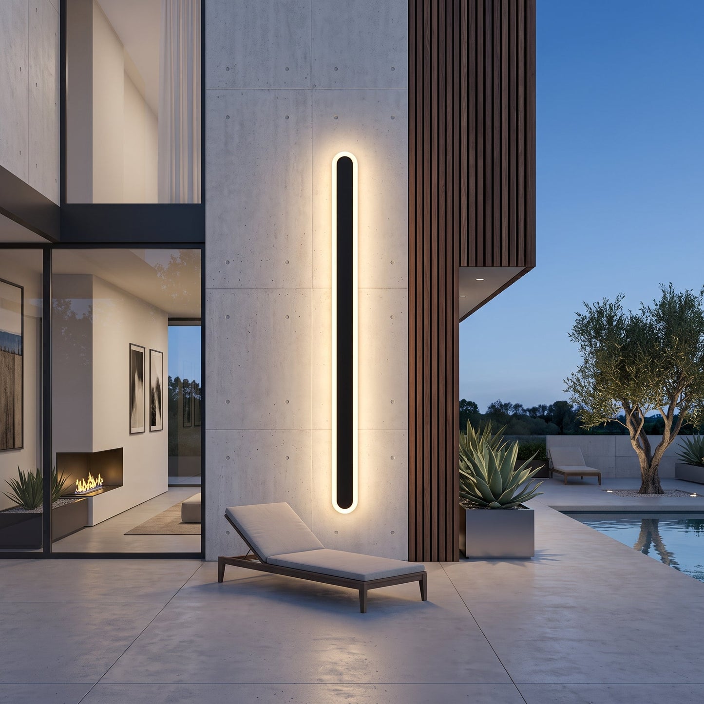 Applique da Parete Lineare LED | Velmora