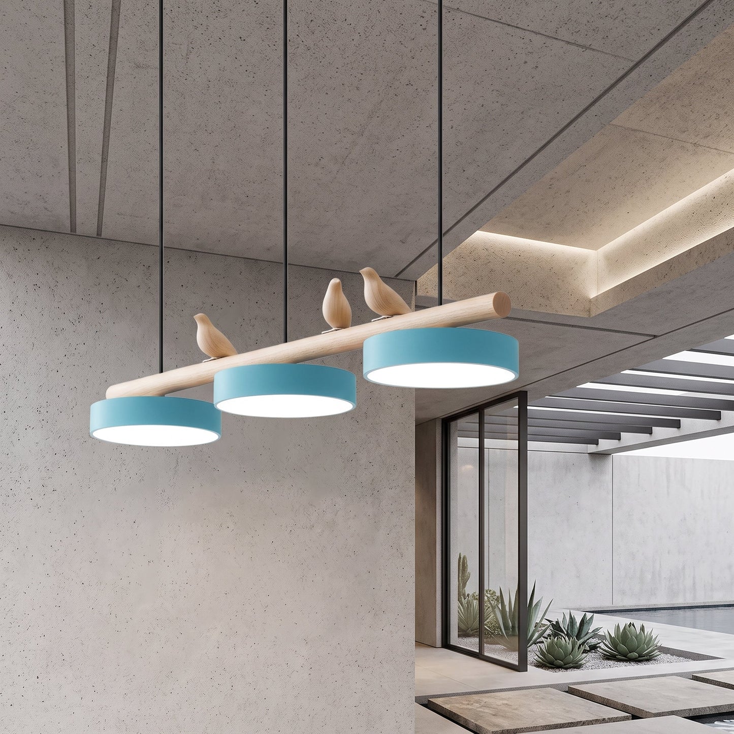 Lampada a Sospensione LED Uccelli | Aviora