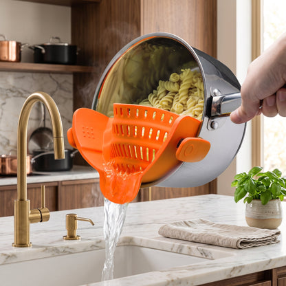 Scolapasta Regolabile a Clip per Pentole | Colapenta