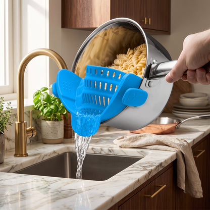 Scolapasta Regolabile a Clip per Pentole | Colapenta