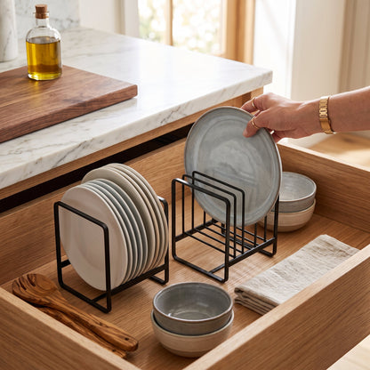 Porta Piatti da Cucina Salvaspazio per Mobile | Ordinavio