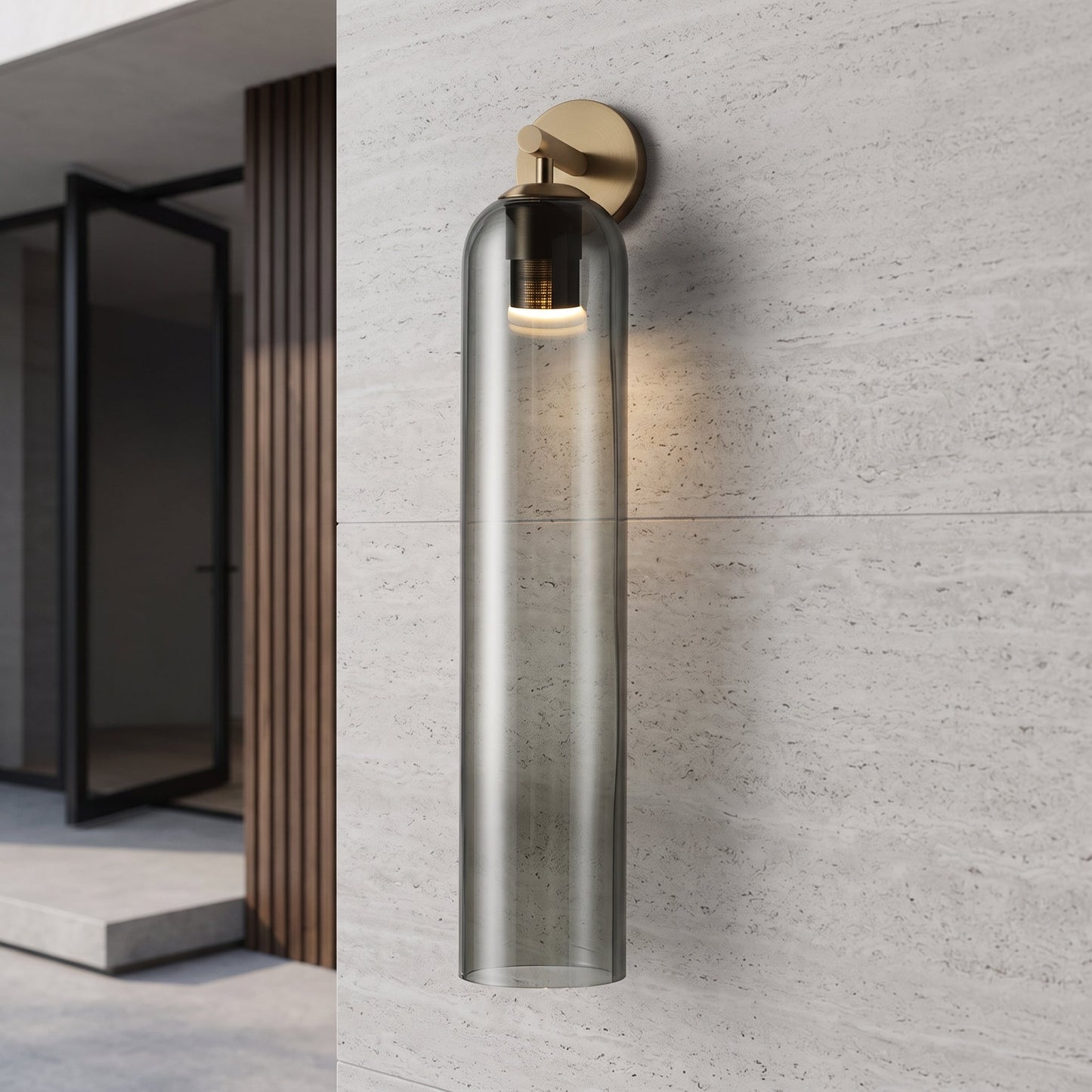 Applique Moderna in Vetro Satinato LED | Vetraluce