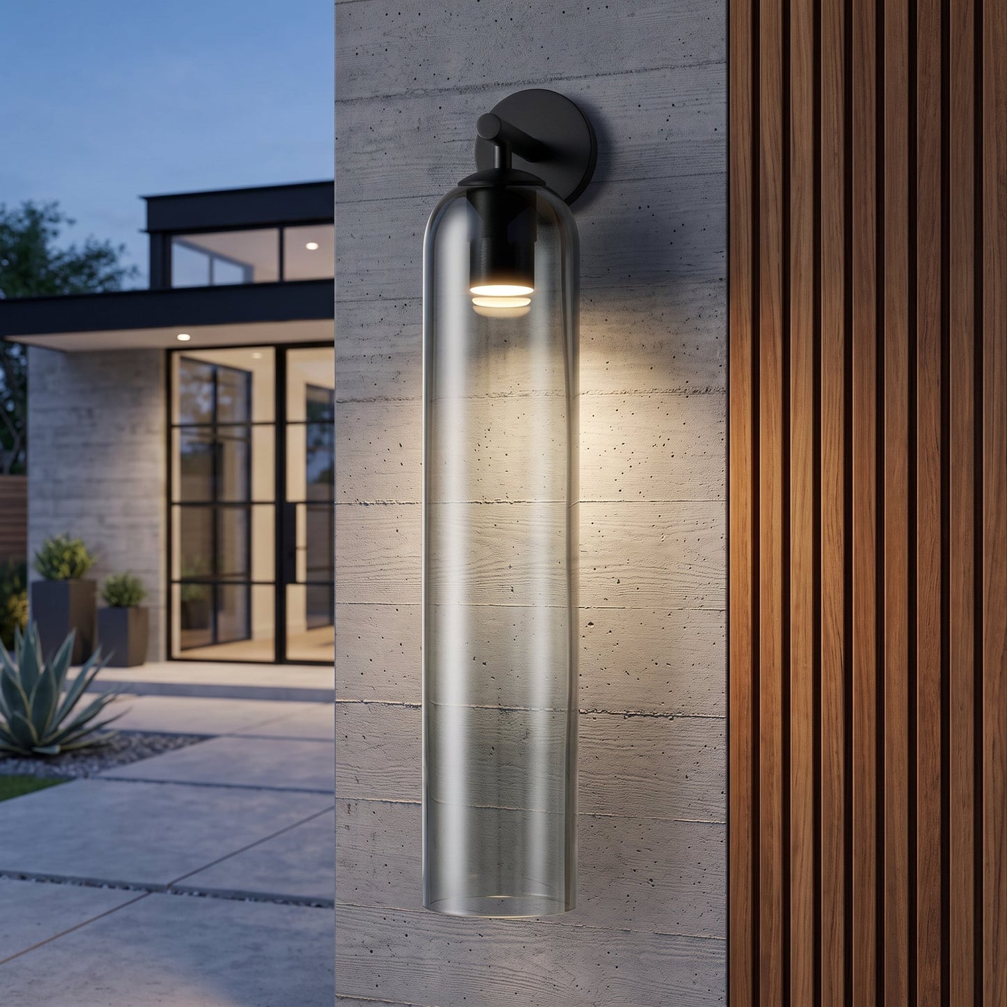 Applique Moderna in Vetro Satinato LED | Vetraluce