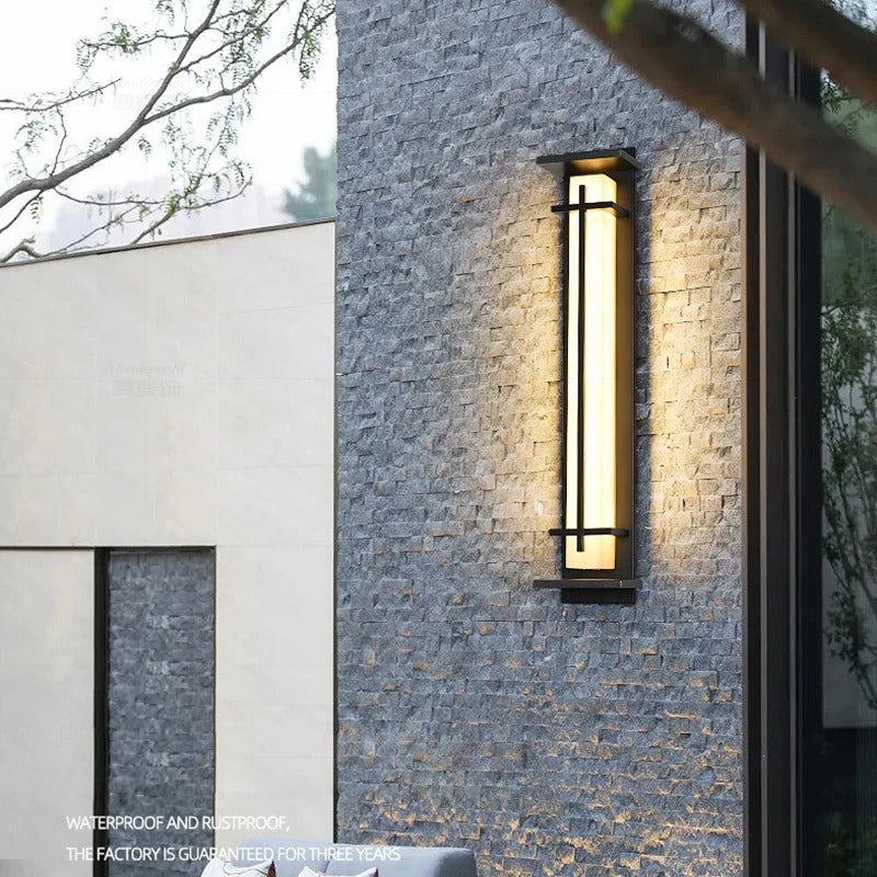 Applique LED Impermeabile Moderna da Esterno | Lumipietra