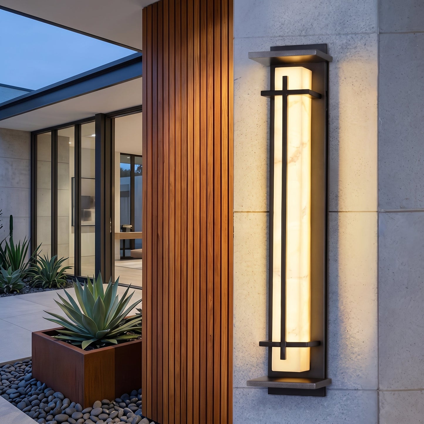 Applique LED Impermeabile Moderna da Esterno | Lumipietra