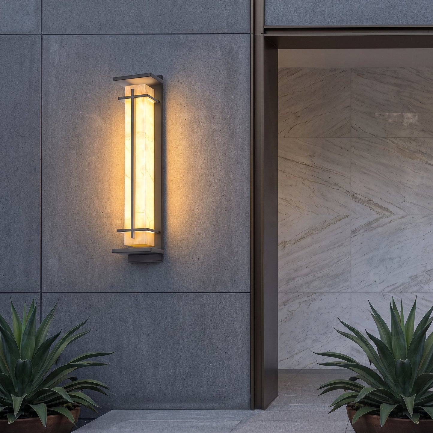 Applique LED Impermeabile Moderna da Esterno | Lumipietra
