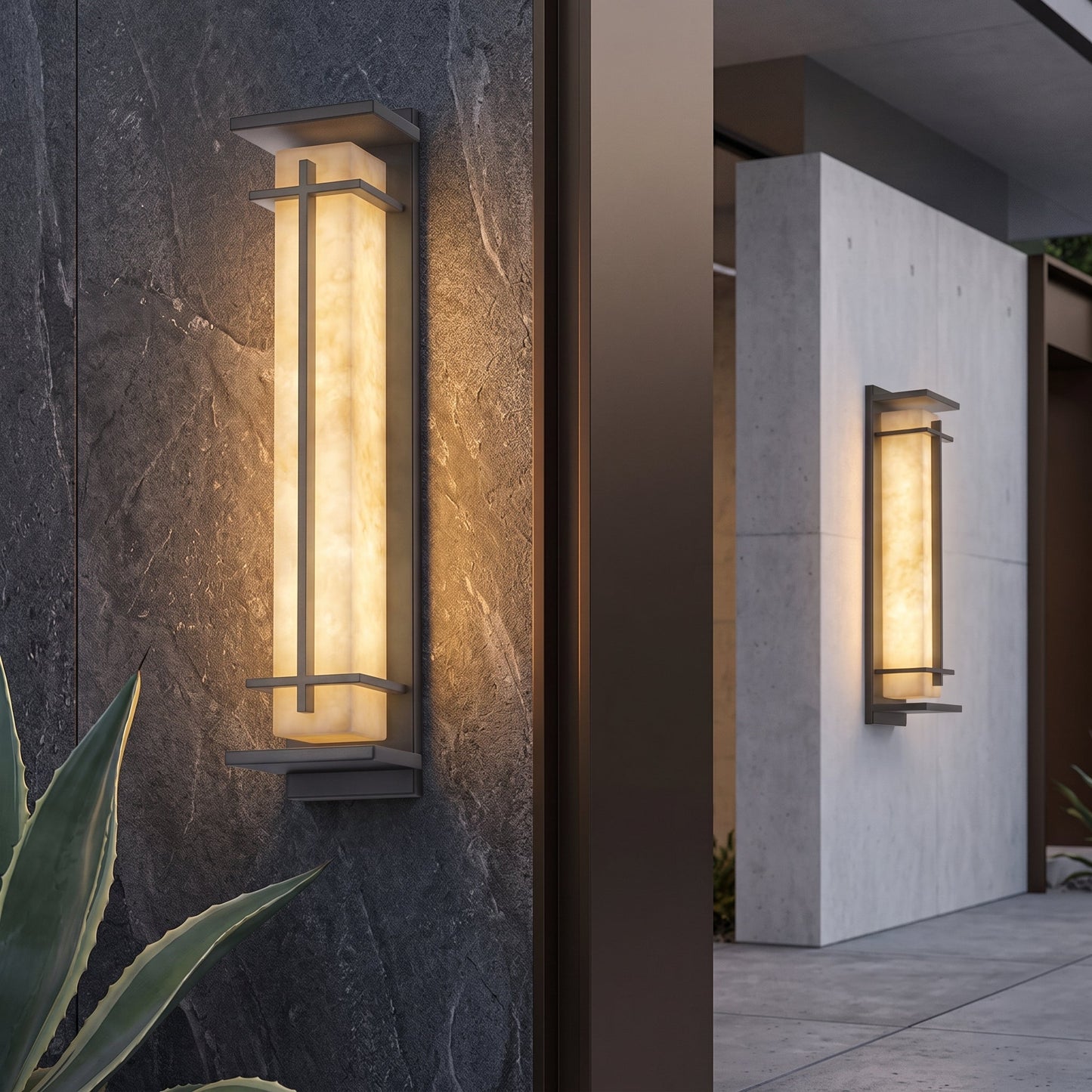 Applique LED Impermeabile Moderna da Esterno | Lumipietra