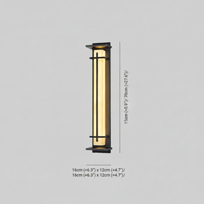 Applique LED Impermeabile Moderna da Esterno | Lumipietra