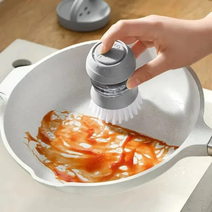 Spazzola Lavapiatti con Dispenser Integrato | Lavapiù