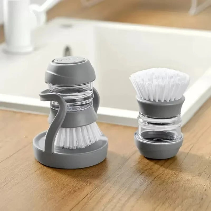 Spazzola Lavapiatti con Dispenser Integrato | Lavapiù
