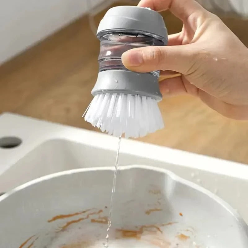 Spazzola Lavapiatti con Dispenser Integrato | Lavapiù