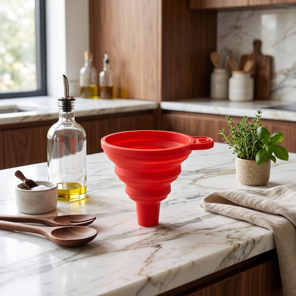 Imbuto Pieghevole in Silicone per Cucina | Cucinello