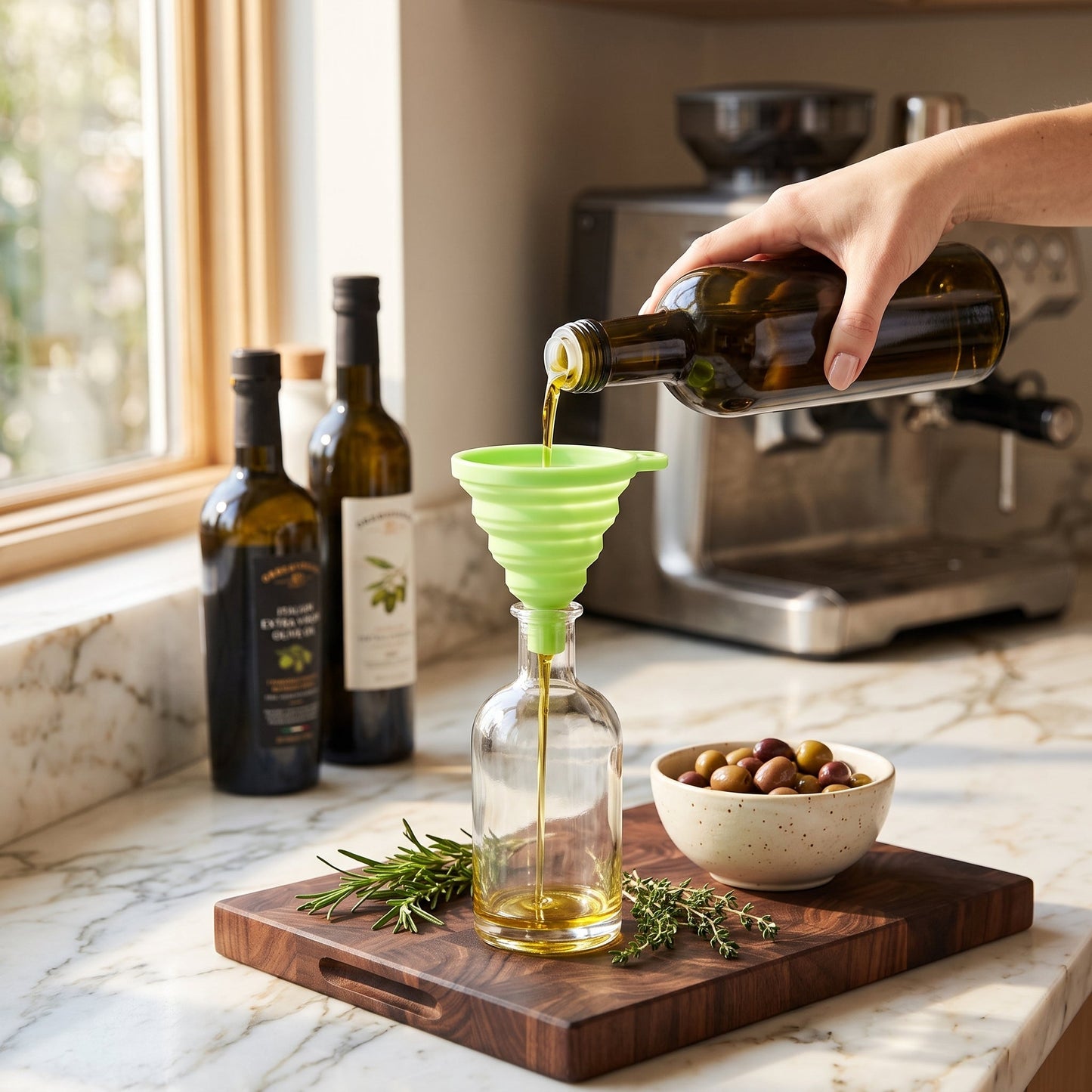 Imbuto Pieghevole in Silicone per Cucina | Cucinello