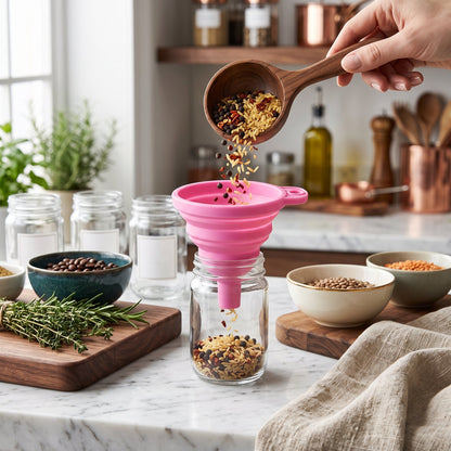 Imbuto Pieghevole in Silicone per Cucina | Cucinello