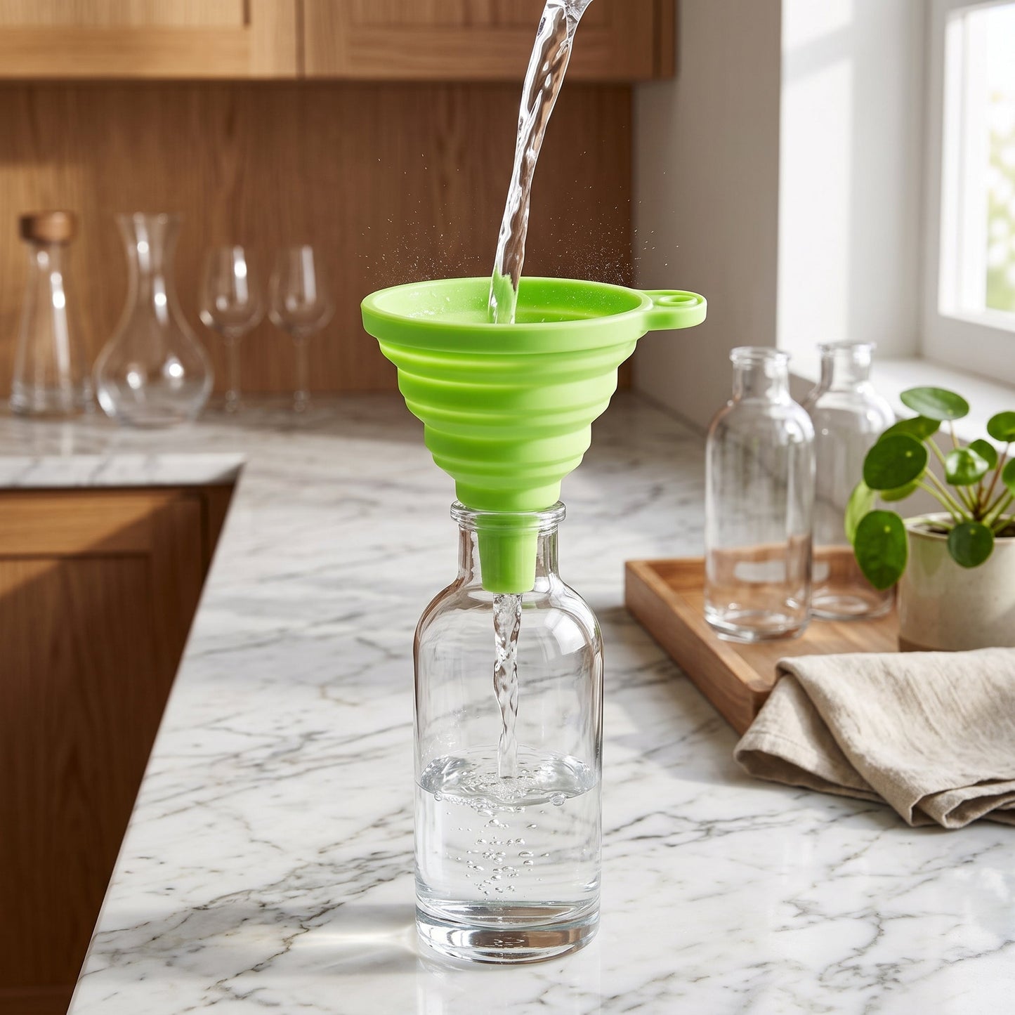 Imbuto Pieghevole in Silicone per Cucina | Cucinello