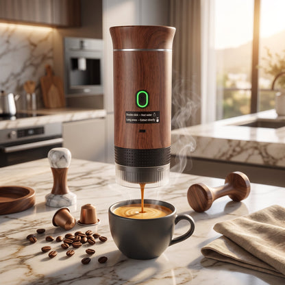Macchina da Caffè Portatile Senza Fili per Espresso | Caffelio