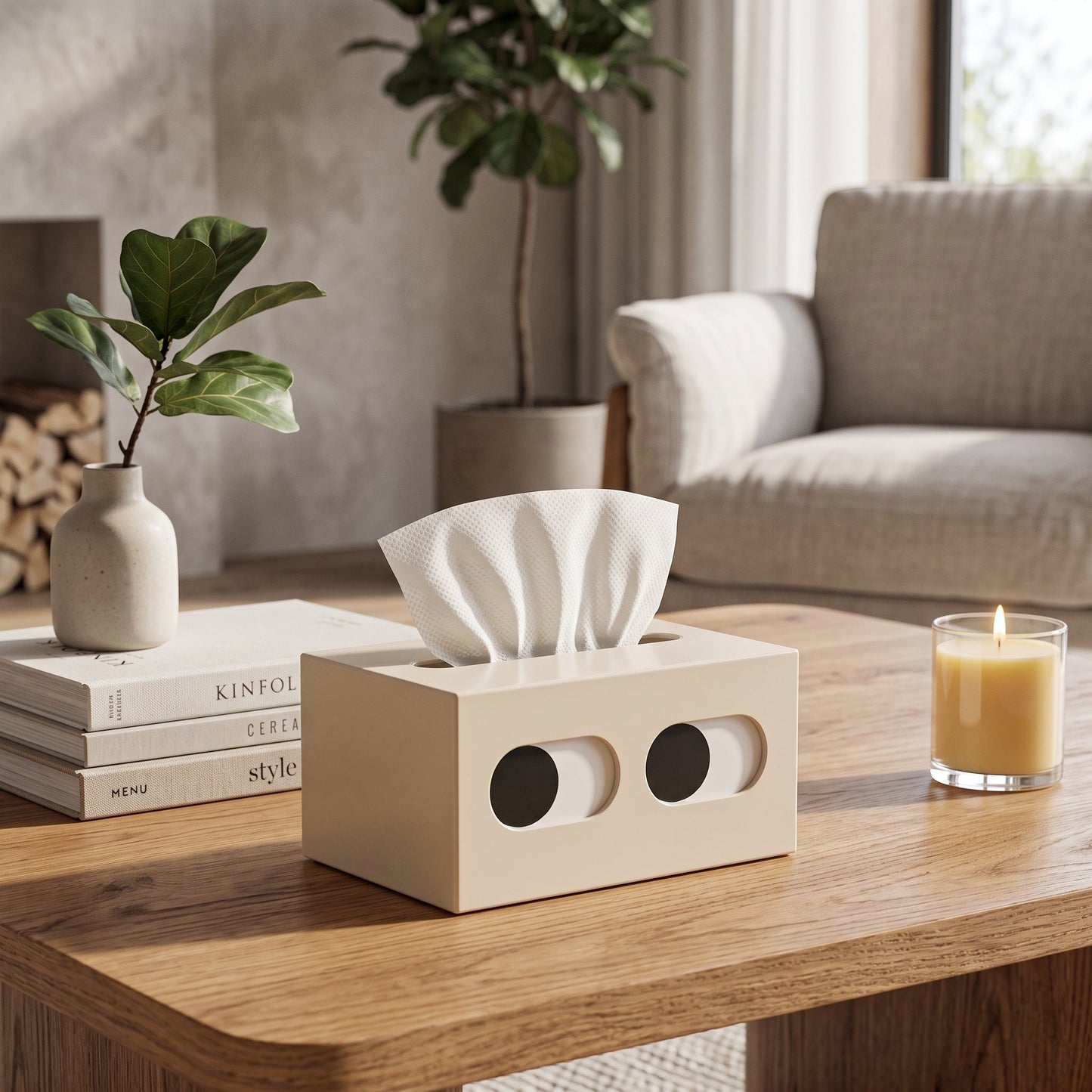 Portafazzoletti da Tavolo con Design Minimalista | Casabella